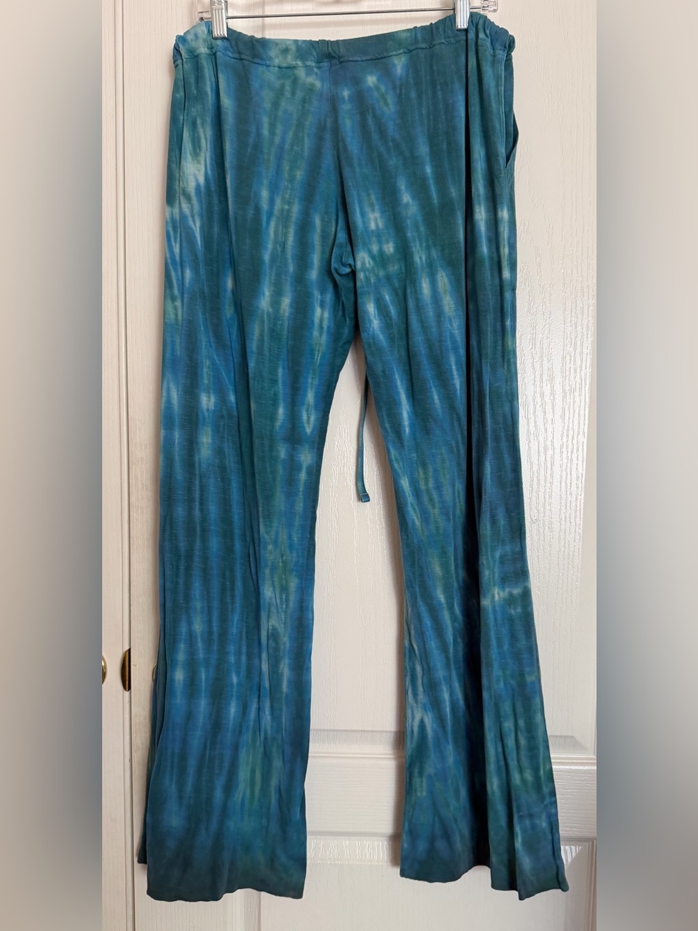Lucky Brand Tie Dye Beach Cover Up Pants XS Runs Large Resort Boho
